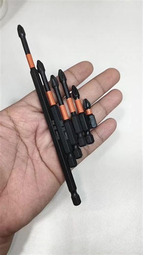 6-Piece Screwdriver Drill Bit Set for Every Task