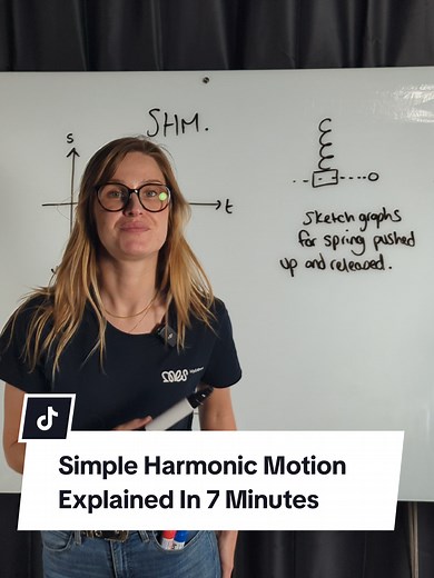 Simple Harmonic Motion Explained In 7 Minutes #alevels2023 #physicshelp #learnphysics #physicstok #physics #alevelphysicsaqa #alevels2024 #physicsalevels #brookdoesphysics #alevelphysics2025 #alevelphysics #brookdoesphysics #myedspace #stem #stemtok