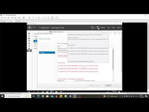 Configuring Storage Space