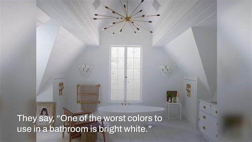 Bathroom color tips