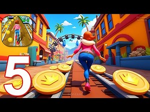 Subway Princess Runner - Gameplay Walkthrough Part 5 - Princess Subway Surfers (iOS, Android)