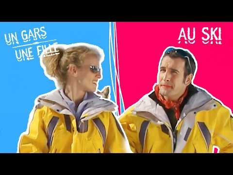 Un Gars, Une Fille - Disputes en altitude | Ski et ego en vrac | COMPILATION