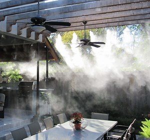 Misting Fans Systems - Our Products | ShadeFLA