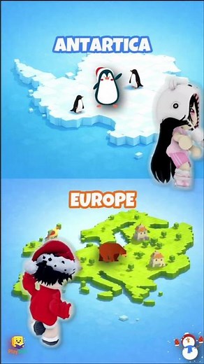 Learn the 7 Continents 🌍 | Fun Geography Song for Kids 🎶