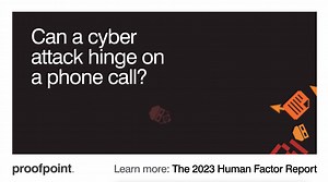 Each day, we analyze trillions of data points across the digital channels that matter. The Human Factor report covers the threats detected, mitigated and resolved during 2022 among Proofpoint deployments around the world. https://ow.ly/RFzf50PFgfml | Proofpoint | Facebook