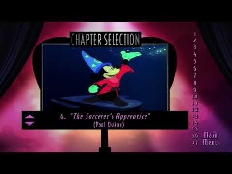 FANTASIA DVD Main Menu Walkthrough