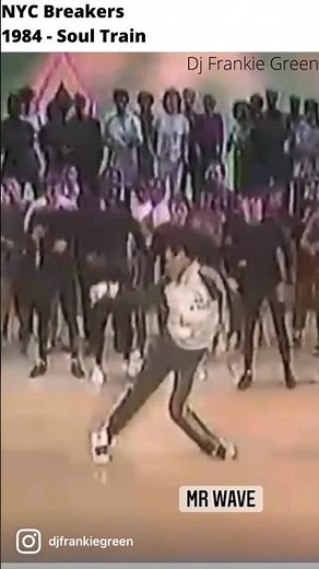 Mr Wave (NYC Breakers) Soul Train 1984 #breakdance #oldschool