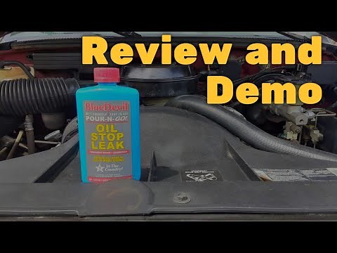 Blue Devil OIL STOP LEAK Review: Does BlueDevil Engine Oil Stop Leak Product Work? How-To Use