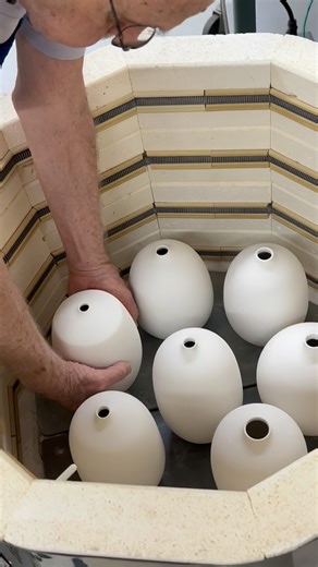 10K views · 206 reactions | Stacking a bisque firing today with the...