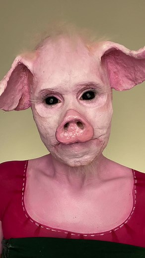 I’m sorry, Peppa Pig makeup! 😱 ib: @Roligore | peppa pig
