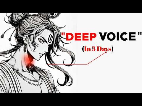 VOICEMAXXING : How to Get Deep Voice