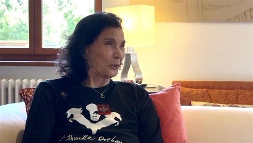 La mia intervista alla diva Florinda Bolkan una Nina stupenda di Metti una sera a cena di Peppino Patroni Griffi celebrato ed omaggiato ieri al Teatro Quirino di Roma. | Alessia Fabiani