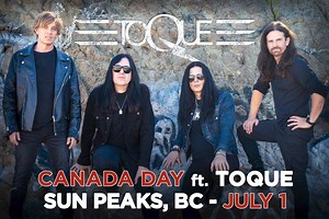 2.6K views · 20 reactions | TOQUE is bringing iconic Canadian rock & roll to the Sun Peaks Centre Stage this Canada Day!落 Earn two FREE tickets to this incredible Canada Day celebration when you sign up to be a Sun Peaks Insider: sunpeaksresort.com/events-things-to-do/sun-peaks-live-music#insidersignup. | Sun Peaks Resort | Facebook