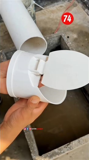 pvc non return valve mosquito pipe screen review. #shorts