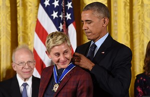 Springsteen, Hanks, DeGeneres honored with Presidential Medal of Freedom