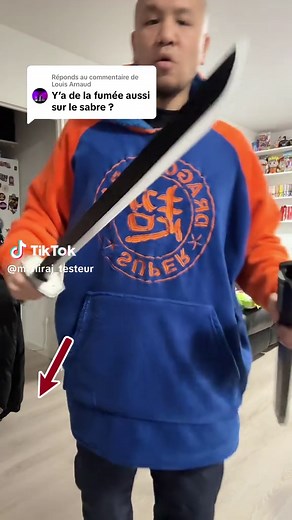 Réponse à @Louis Arnaud 🔴 Dépêchez vous et commandez le dès maintenant 😏 Pour tous les fans de katana ☺️