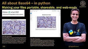 Python传图像/PDF老报错？Base64编码原理+代码实战帮你搞定【中英字幕】