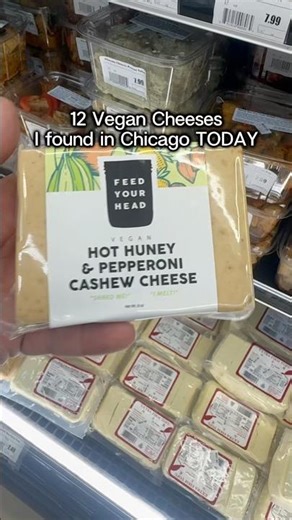 Vegan Cheeses #ChicagoVegan #VeganCheese #VeganFooder #ChicagoFood #PlantBased #shorts