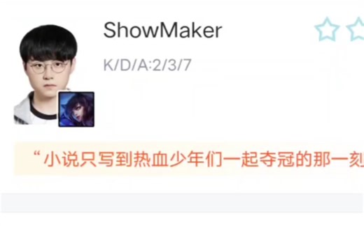 S13瑞士轮 KT2：0DK，虎扑评分