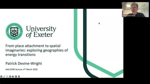 Geographers Weigh in on Low Carbon Infrastructure Placement | Patrick Devine-Wright posted on the topic | LinkedIn