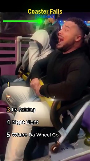 Ranking Best Coaster Fails of All Time #shorts #funny