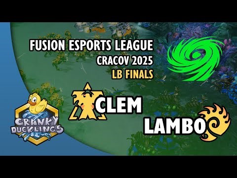 Clem vs Lambo - TvZ | Fusion Esports League Cracov 2025 | Offline StarCraft 2 Tournament