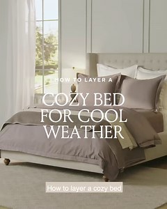 Creating an ultra-cozy, cool-weather bed can be done in 5 simple steps. Follow along, and build yours today. | Boll & Branch