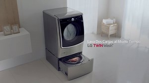 Conoce nuestra nueva lavadora multitarea, LG TWIN Wash ™. ¡Descubre todas las cosas que puedes hacer a la misma vez! #LGTWINWash https://goo.gl/izjMvL | LG Global