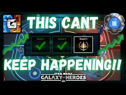 I Just Can't Keep WINNING Like This!!! 5v5 GAC Kyber 3