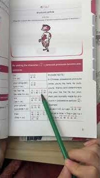 Learn Chinese Grammar 🇨🇳 | 的 (de) Explained | Easy Mandarin for Beginners