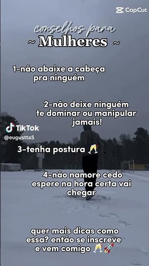 Mulher que se valoriza🌹🌻 também valoriza quem a inspira então deixa o like e se inscreve 😉✨