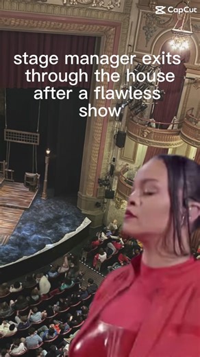 #managethestage #stagemanager #theater #rihanna #theatrelife