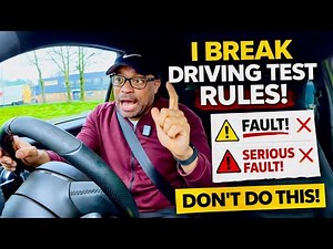 I Intentionally Make Driving Test Faults so You Know What NOT To Do? | Merthyr Tydfill