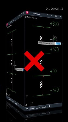 "AutoCAD Leveling #viralshorts #cadsoftware