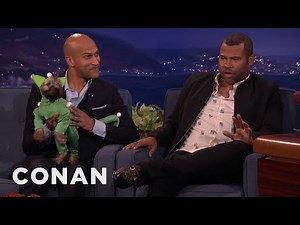 Keegan-Michael Key & Jordan Peele’s Cat Was Full CGI In "Keanu" | CONAN on TBS