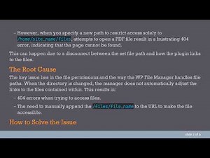 Resolving the Cannot view PDF Issue in WordPress File Manager