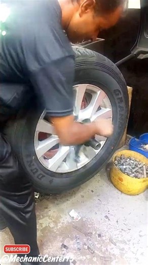 Best Trick to Balance a Tire Correctly#tirebalancing #balancing #asmr #automobile #carhacks