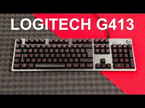 Logitech G413 Carbon Review Budget Mechanical Gaming keyboard
