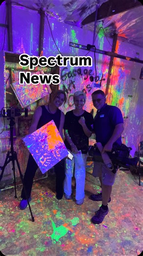 ✨ Big news from Garage of Art Chaos! ✨ Today we had the honor of being visited by SPECTRUM NEWS crew who filmed a special feature about us. We are beyond excited and grateful for this amazing attention! Huge thanks to the filming team for the fun, energy, and little bit of beautiful chaos you brought into our space. 💥🎨 Stay tuned — more to come! | Garage of Art Chaos