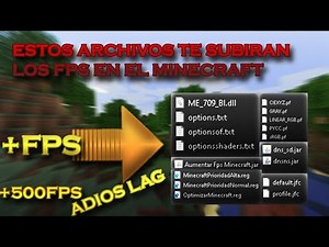 COMO AUMENTAR LOS FPS EN MINECRAFT *PC MUY GAMA BAJA* OPTIMIZA JAVA,OPTIMIZA SHADERS,ARCHIVOS +FPS