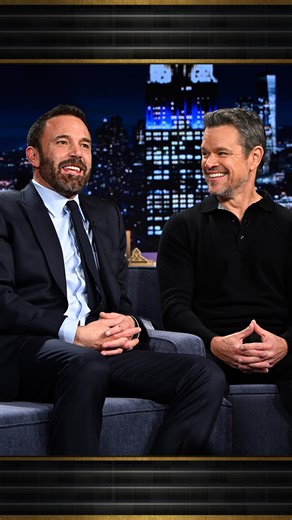 #BenAffleck & #MattDamon address very different headlines about themselves 🤣 #FallonTonight #TheOdyssey | The Tonight Show Starring Jimmy Fallon