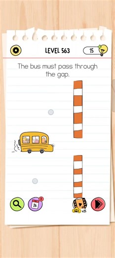 brain out test leval 563 #gaming #rv