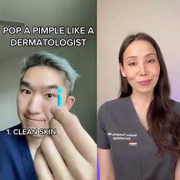 How to Pop a Pimple Like a Dermatologist