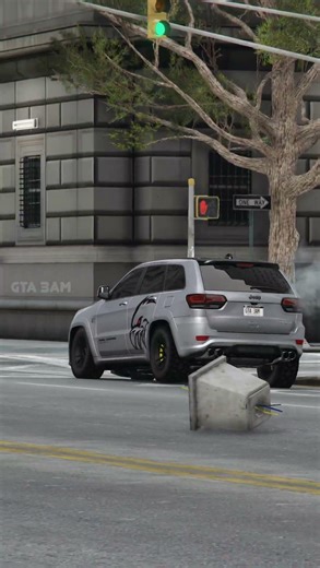 Trackhawk vs Cops... Jeep won easily #Trackhawk #Cops #Totaled #highspeed #crash #jeeplife