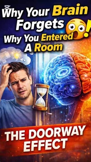 Why Your Brain Forgets Why You Entered A Room 😳