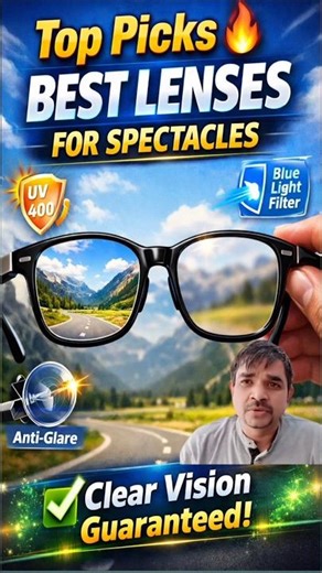 Top Picks 🔥 Best Lenses for Spectacles | Clear Vision Guaranteed | MARI BLUE LENS #lens #lenses