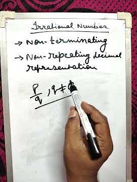Irrational Numbers @nishasinha8053 ​
