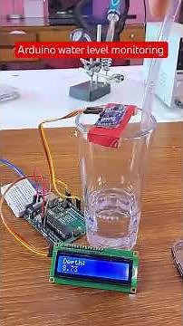 💧ARDUINO WATER LEVEL MONITORING PROJECT #arduinoproject #schoolproject #shortvideo #project