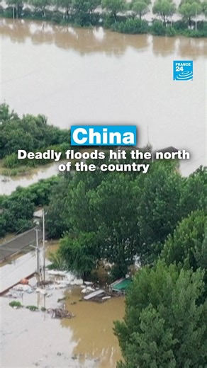 🇨🇳 Heavy rain killed more than 30 people and forced authorities to evacuate tens of thousands as swaths of northern China were lashed by torrential downpours that sparked landslides and flooding, state media said on July 29. | FRANCE 24 English
