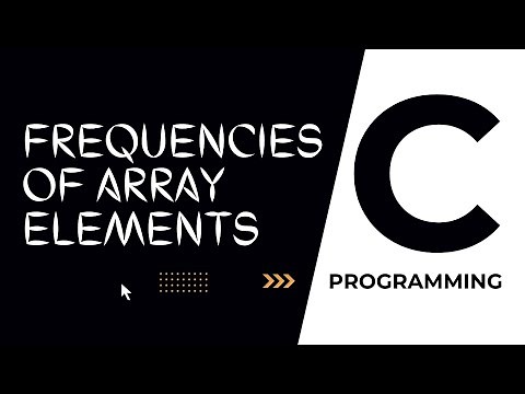 Frequencies of given array elements